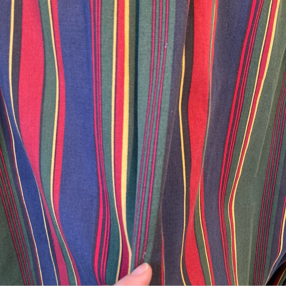 John Ashford Retro Striped Button Down Shirt XXL - Picture 5 of 7